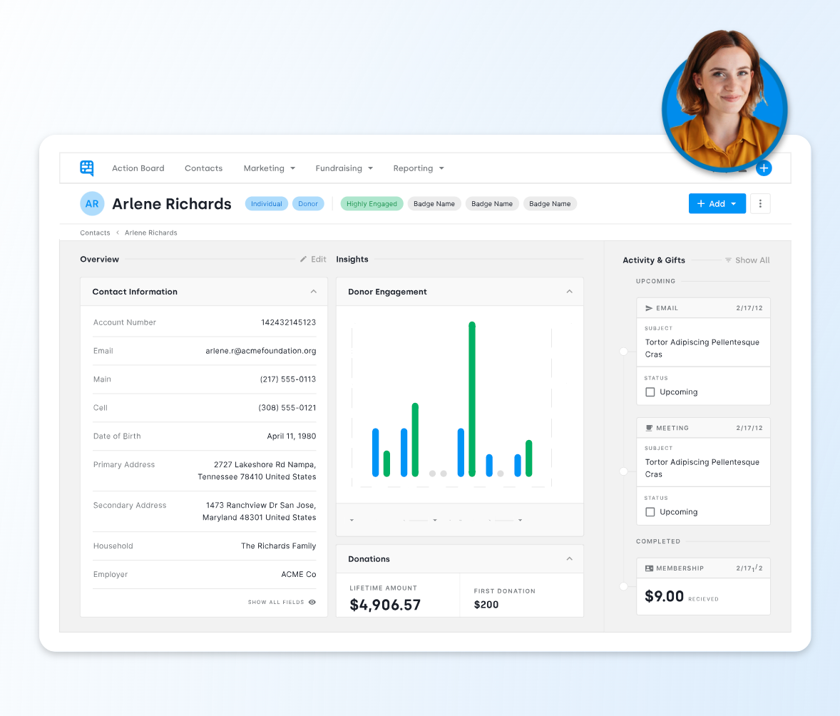Free crm for nonprofits