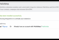 Mailchimp crm