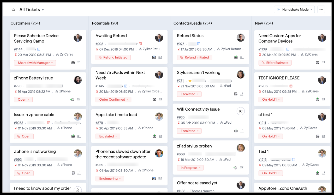 Zoho crm integration