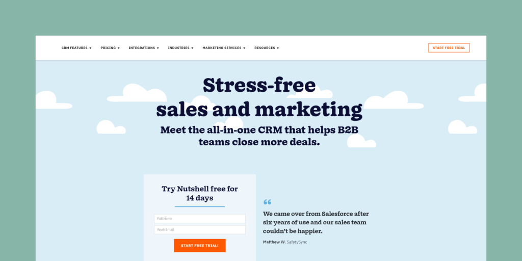 Best sales software for small business
