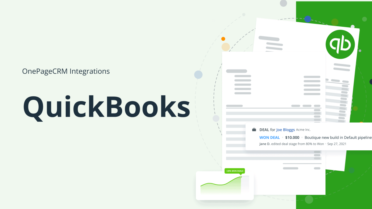 Quickbooks crm