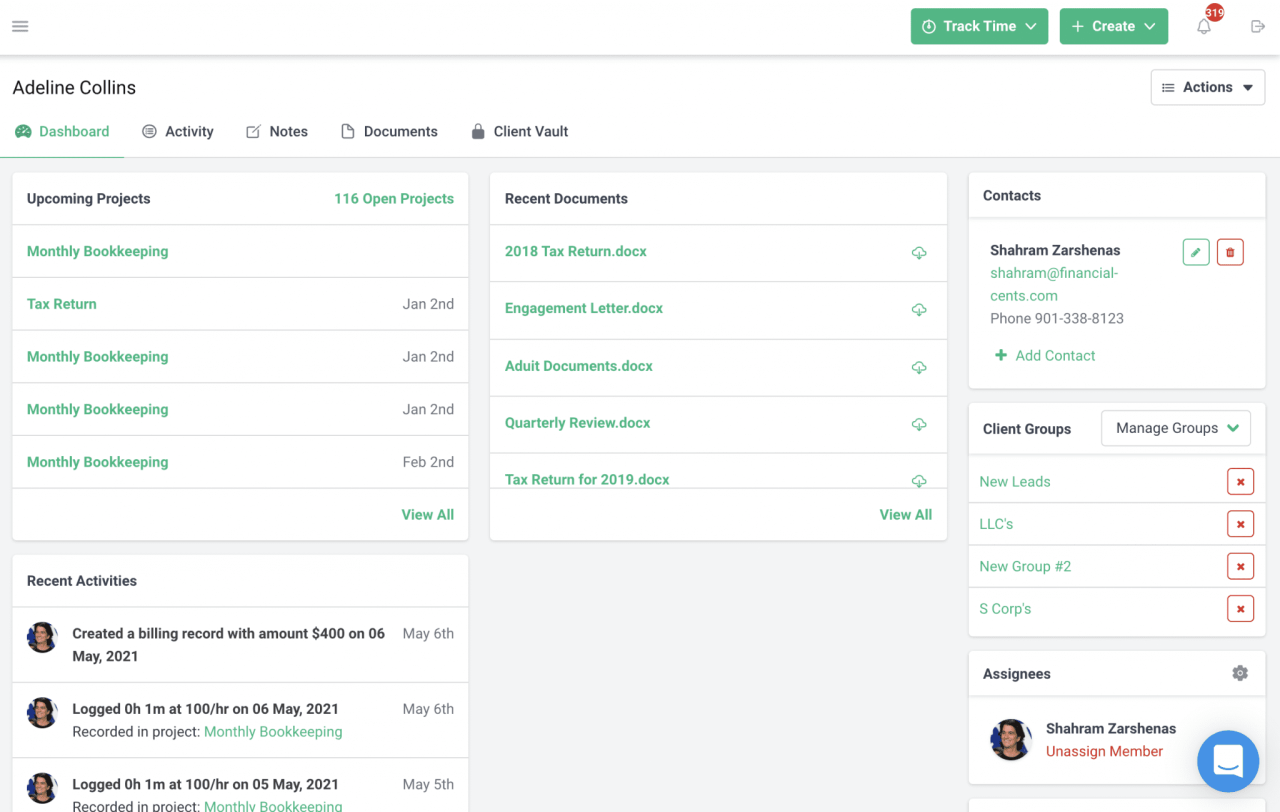 CRM Accounting Software | Accounting CRM Program | Financial Cents