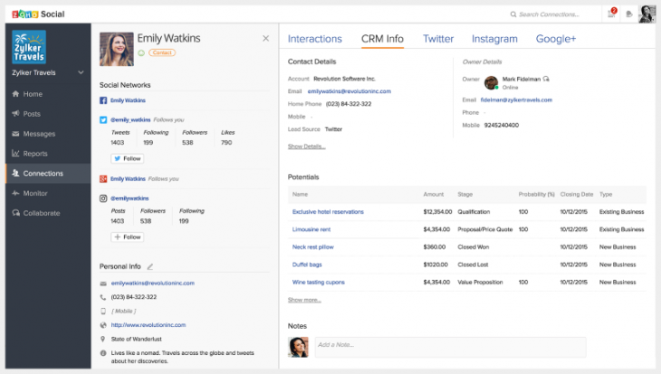 Free personal crm