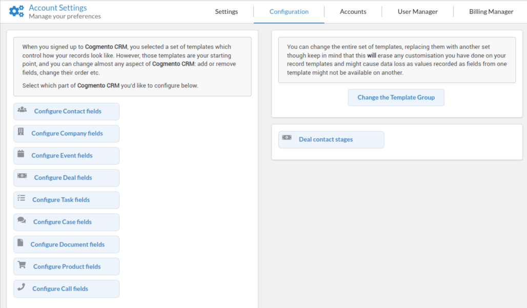 Cogmento crm