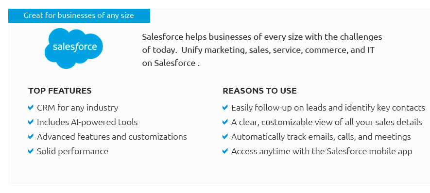 List of crm platforms