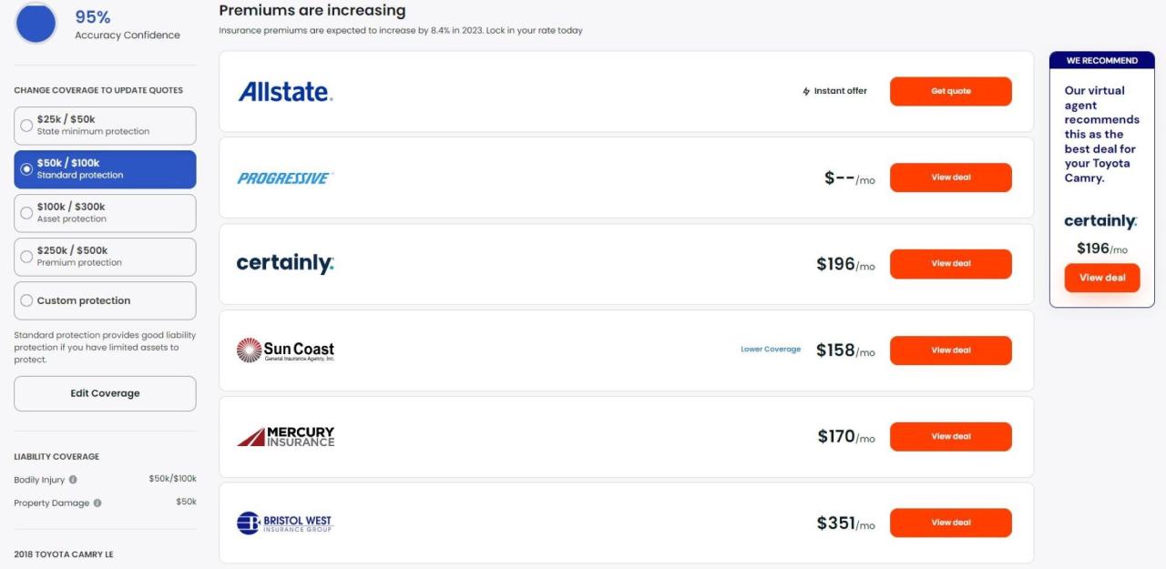 Best site to compare car insurance rates