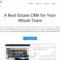 Crm system for real estate