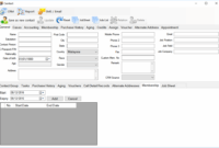 Membership crm system