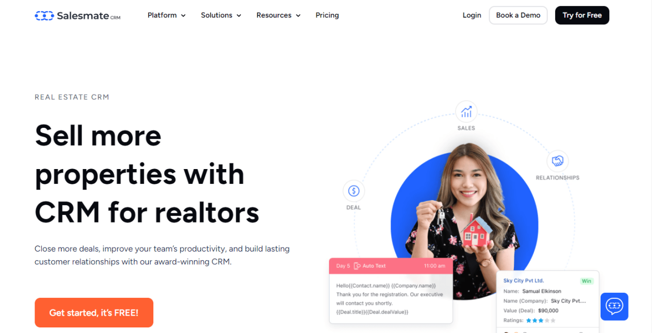 Estate agent crm