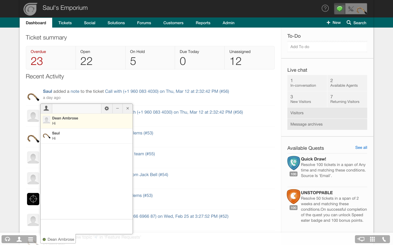 Freshdesk crm