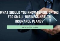 Health plans for business