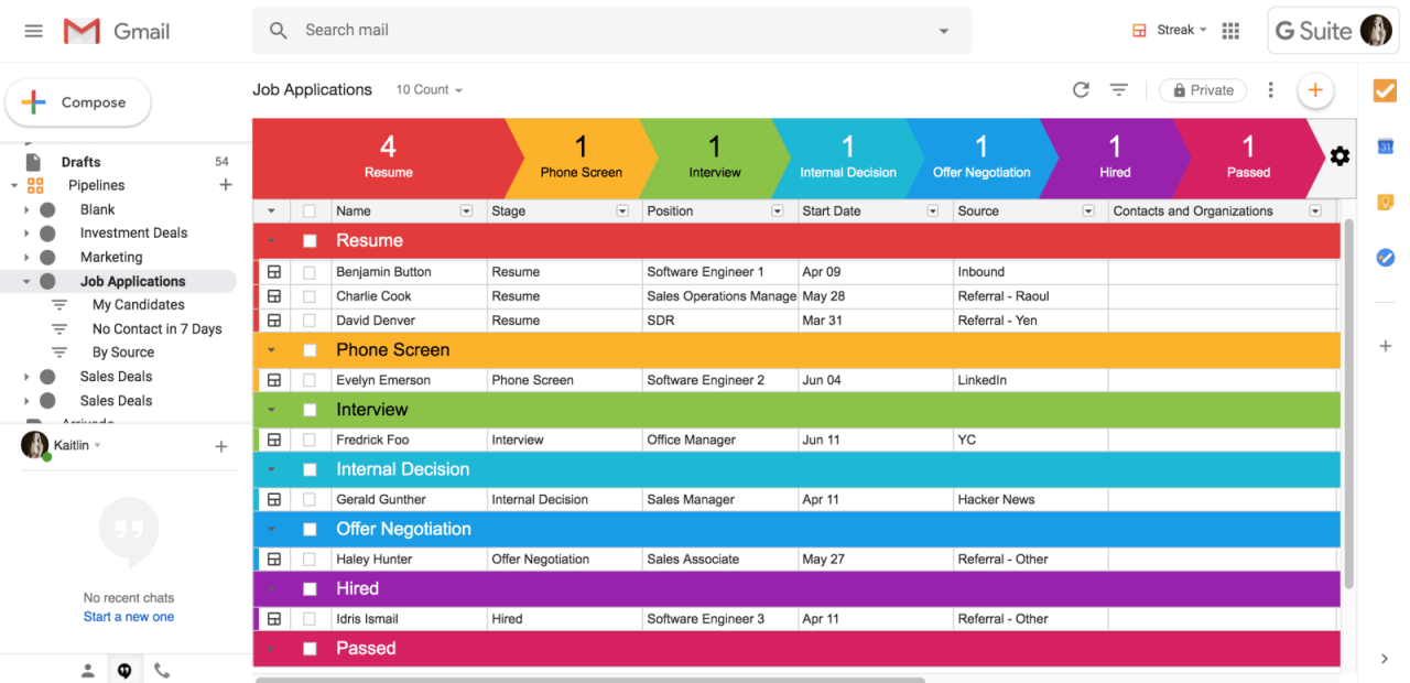 Free personal crm