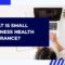 Business health plans