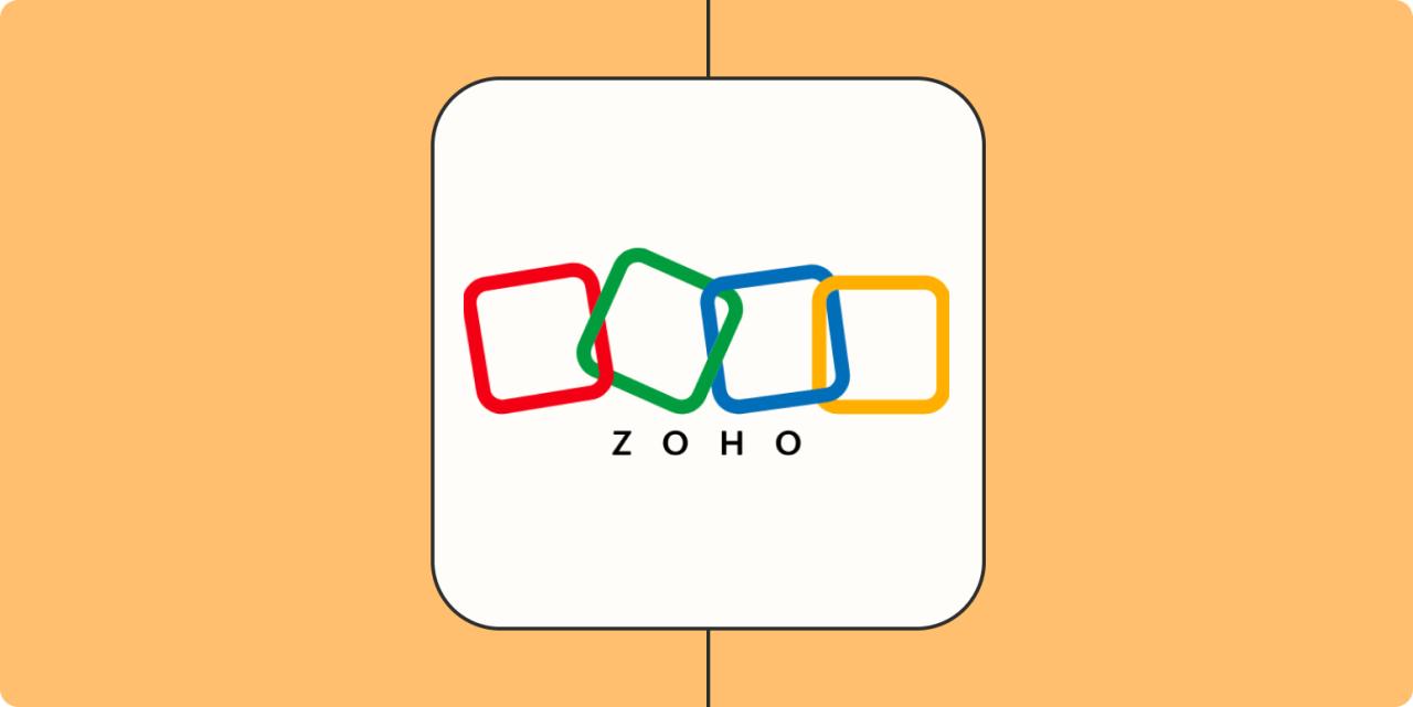 How to automate your Zoho apps | Zapier